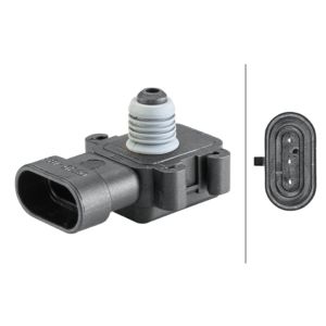 Sensor, Ladedruck HELLA 6PP358 152-131 für Nissan, Opel, Renault