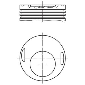 Piston MAHLE 002 15 00