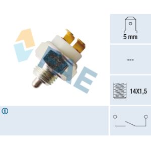 Schalter, Rückfahrleuchte FAE 40270