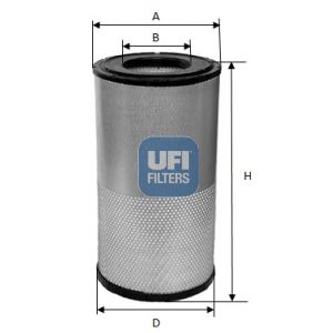 Luftfilter UFI 27.423.00