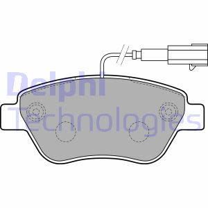 Set di pastiglie freno DELPHI LP2230, fronte