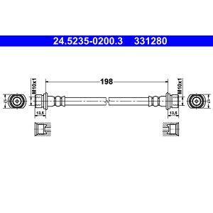 Remleiding ATE 24.5235-0200.3