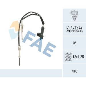 Abgastemperatursensor FAE 68611