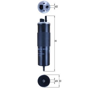 Pompe à carburant KNECHT KL 831/11