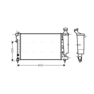 Arrefecedor do motor AVA COOLING PEA2262