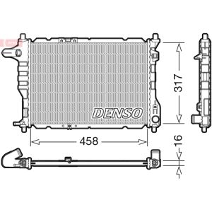 Motorkühler DENSO DRM08005