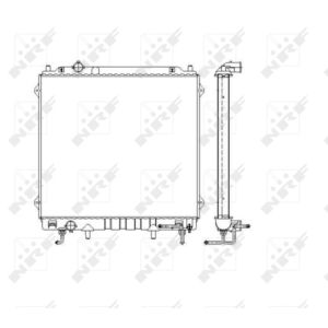 Radiatore, raffreddamento motore NRF 53479