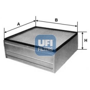 Ilmansuodatin UFI 27.C04.00