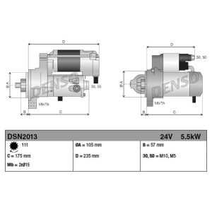 Starter DENSO DSN2097