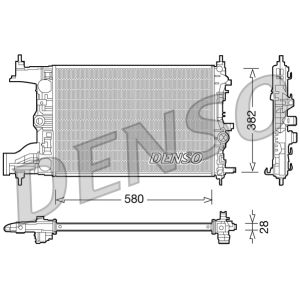 Radiateur moteur DENSO DRM20096