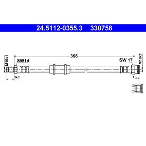 Remleiding ATE 24.5112-0355.3