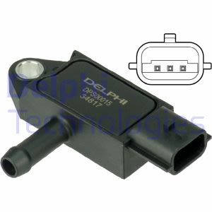 Sensor, uitlaatgasdruk DELPHI DPS00015