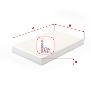 Suodatin, sisäilma SOFIMA S 3011 C