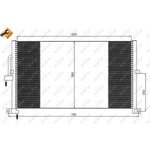 Condensador, ar condicionado EASY FIT NRF 35603