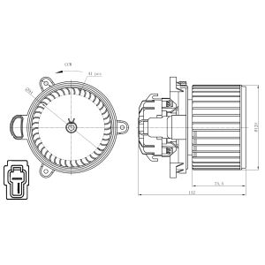 Binnenventilator NRF 34279