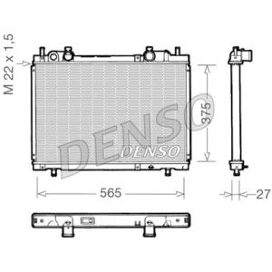 Arrefecedor do motor DENSO DRM09025