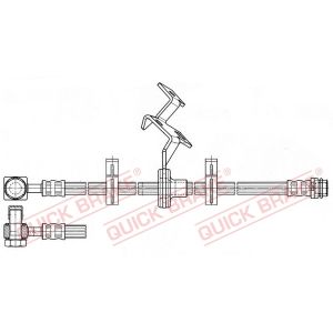 Bremsschlauch QUICK BRAKE 59.986X