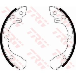 Conjunto, sapatas de travão TRW GS8439