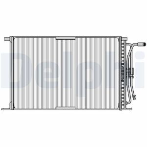 Condensador, sistema de ar condicionado DELPHI TSP0225026
