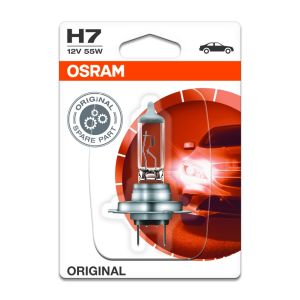 Lámpara incandescente halógena OSRAM H7 Standard 12V, 55W