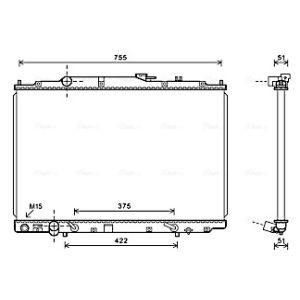 Motorkühler AVA COOLING HD2243