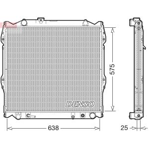 Arrefecedor do motor DENSO DRM50138