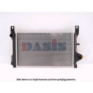 Radiador, arrefecimento do motor AKS DASIS 091040N
