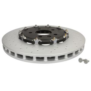 Remschijf BREMBO 09B78113 voorkant, geventileerd, sterk gecarboniseerd, 1 Stuk