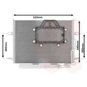 Condenseur (climatisation) VAN WEZEL 30005562