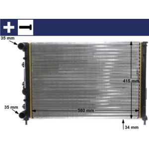 Arrefecedor do motor MAHLE CR 1411 000S