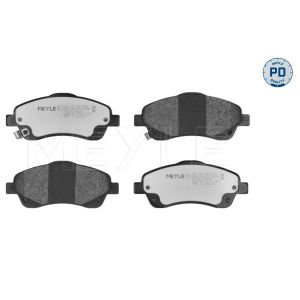 Bremsbelagsatz, Scheibenbremse MEYLE 025 237 6819/PD