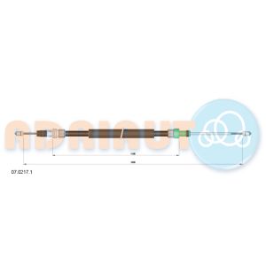 Cable de freno de mano ADRIAUTO AD07.0217.1