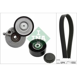 Cinto com várias nervuras (6PK1019)  INA 529 0591 10