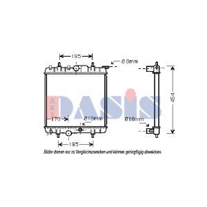 Motorkühler AKS DASIS 060027N