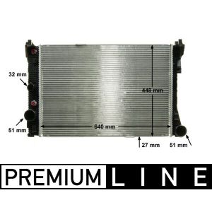 Arrefecedor do motor MAHLE CR 988 000P