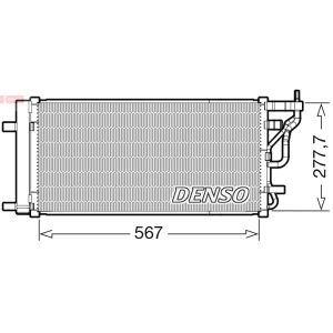A/C-kondensor DENSO DCN41024