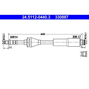 Remleiding ATE 24.5112-0440.3