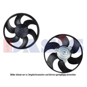 Ventilador, arrefecimento do motor AKS DASIS 168052N