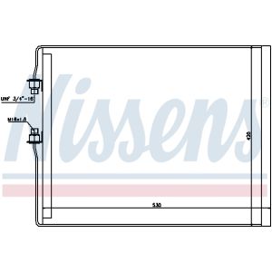 Lauhdutin, ilmastointilaite NISSENS NIS 94990