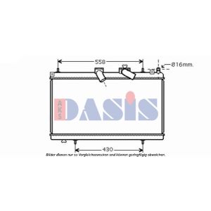 Motorkühler AKS DASIS 160109N