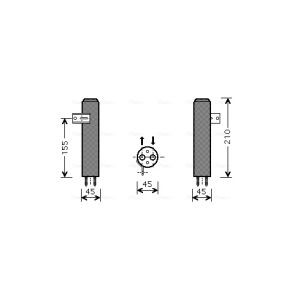 Secador, ar condicionado AVA COOLING HYD157 AVA