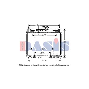 Motorkühler AKS DASIS 110066N