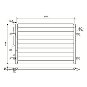 A/C-kondensor VALEO 817569