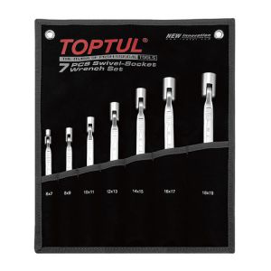 Conjunto de chaves de encaixe TOPTUL GPAQ0701