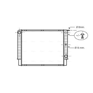 Motorkühler AVA COOLING VO2087