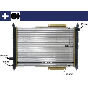 Arrefecedor do motor MAHLE CR 622 000S