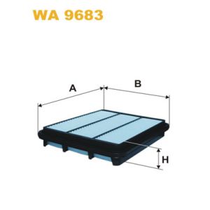 Luftfilter WIX FILTERS WA9683