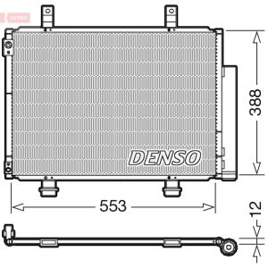 Condensator, airconditioning DENSO DCN47007