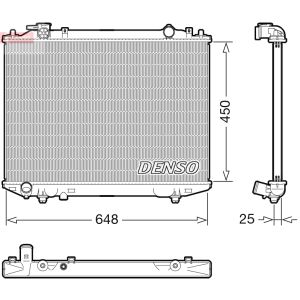 Motorkühler DENSO DRM10117