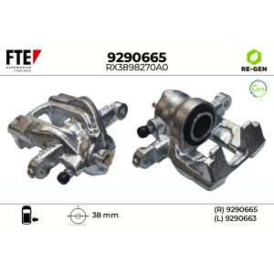 Étrier de frein FTE 9290665